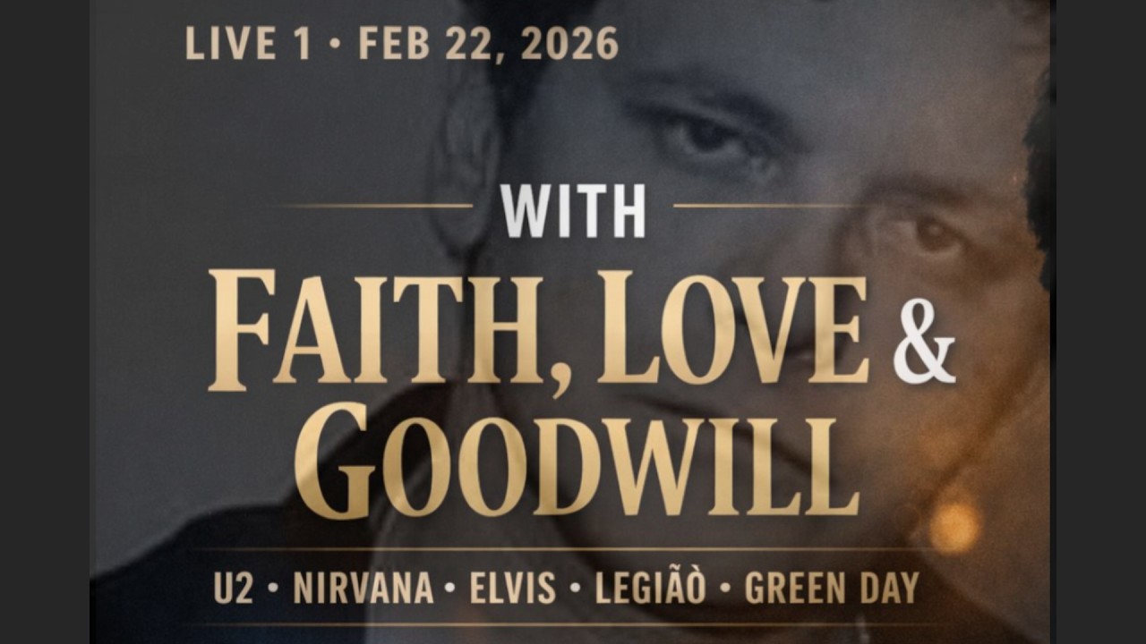 With Faith, Love & Goodwill – LIVE 1 | U2, Nirvana, Elvis, Green Day & The Smiths