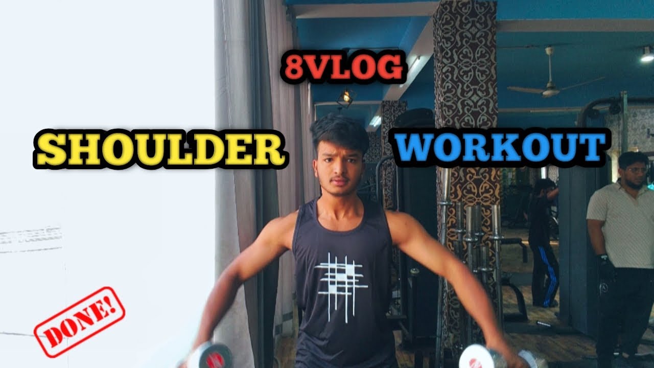 Shoulder Blast with Heavy Weights | Fitness Vlog 7 Challenge Day Hyderabad 
