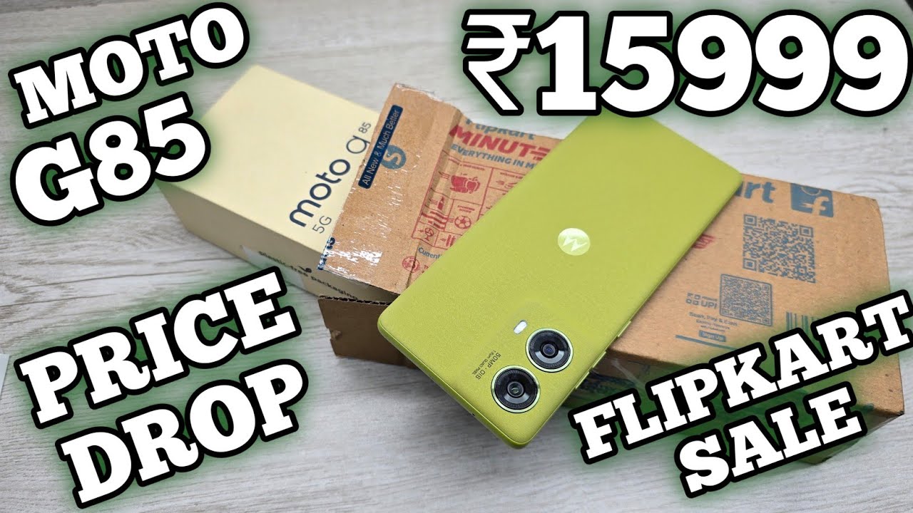 Moto G85 5G Unboxing Flipkart Month End Mobile Festival 2025 - Price Drop ?
