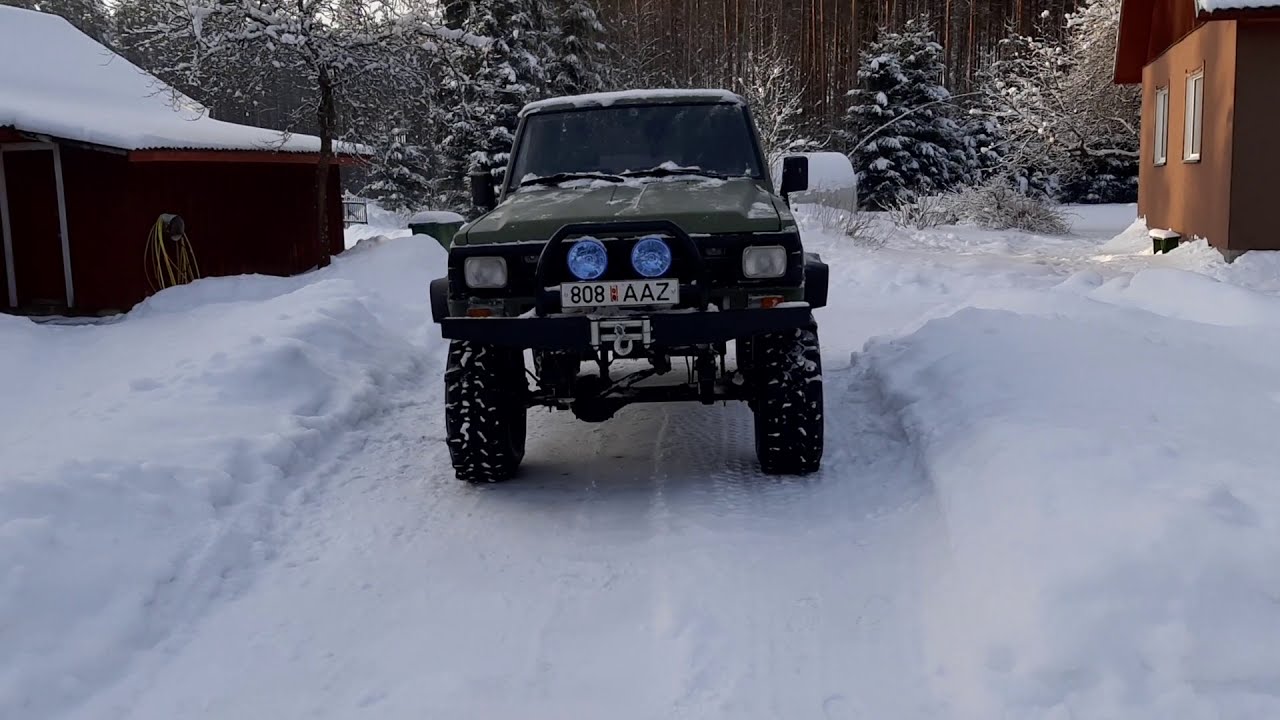 Patrol 3.3TD cold start -17c