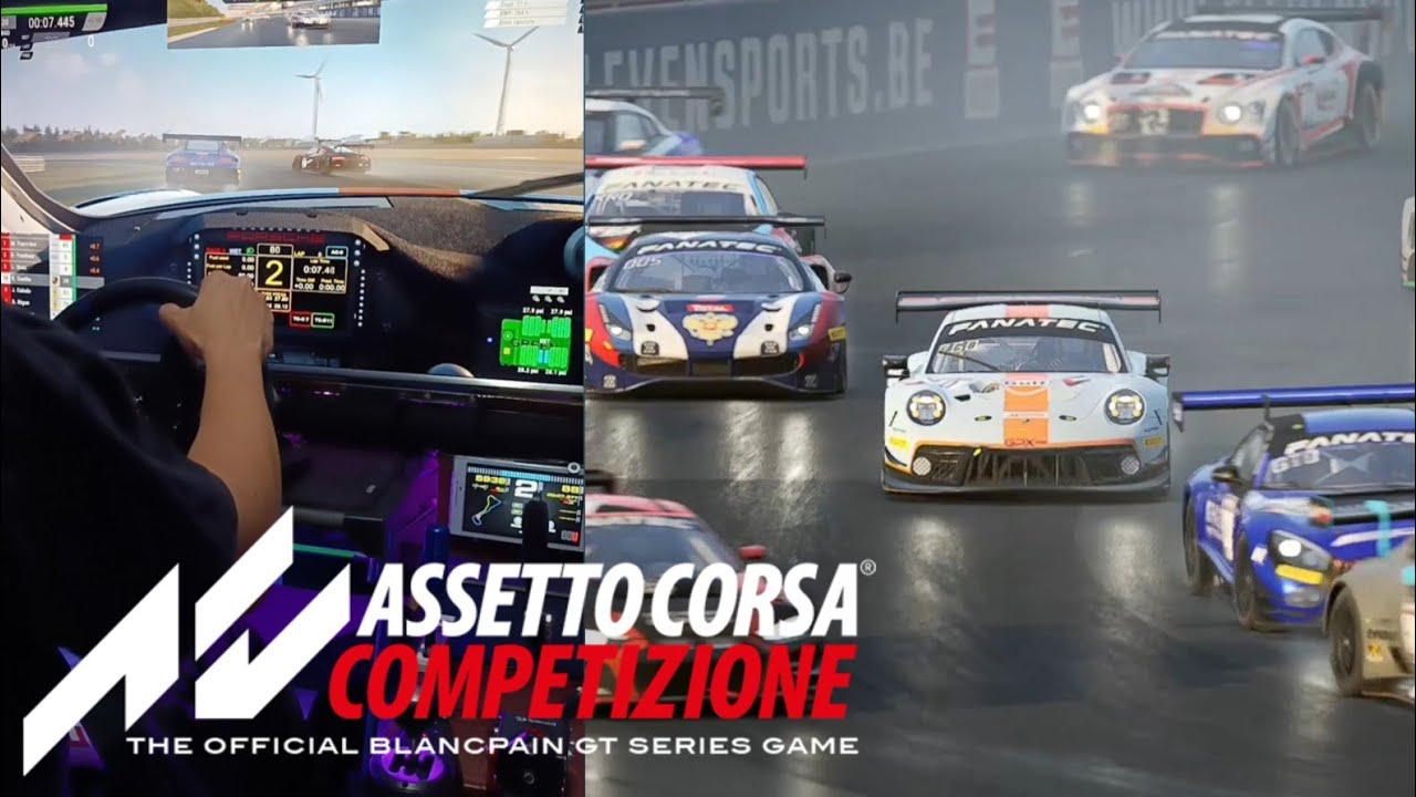 10-Minute Battle in Assetto Corsa Competizione