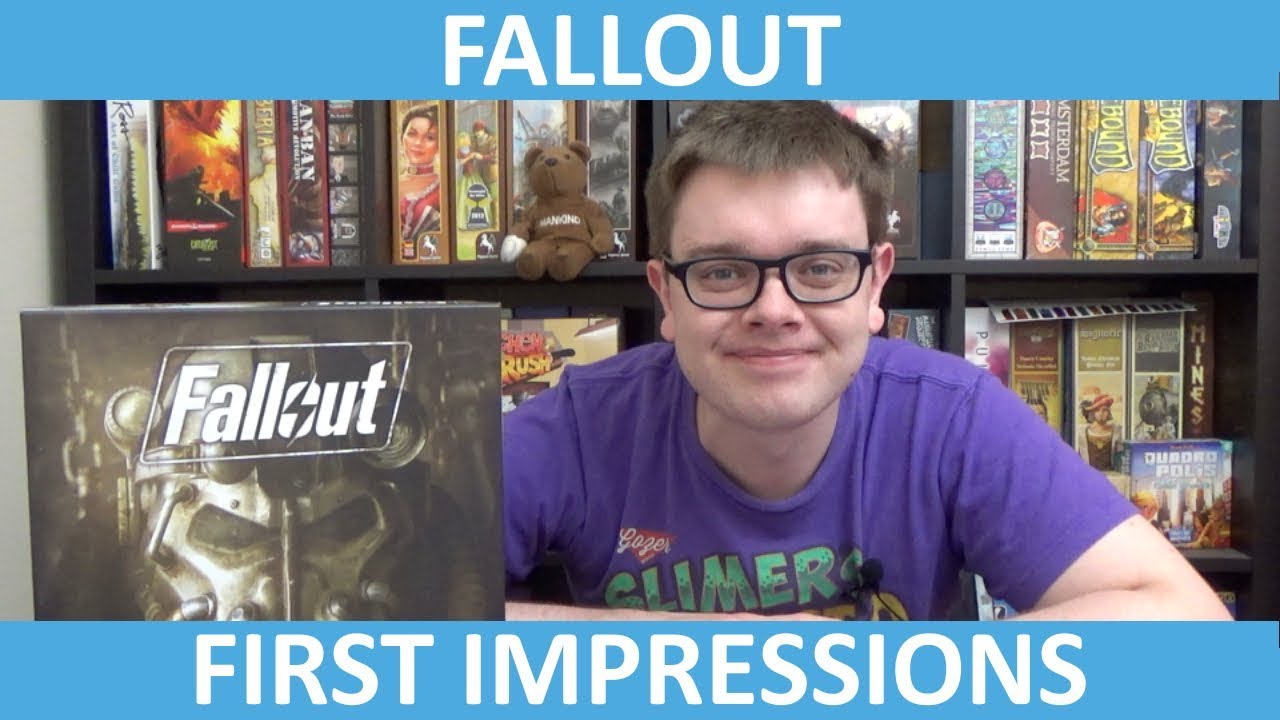 Fallout Board Game - First Impressions - slickerdrips