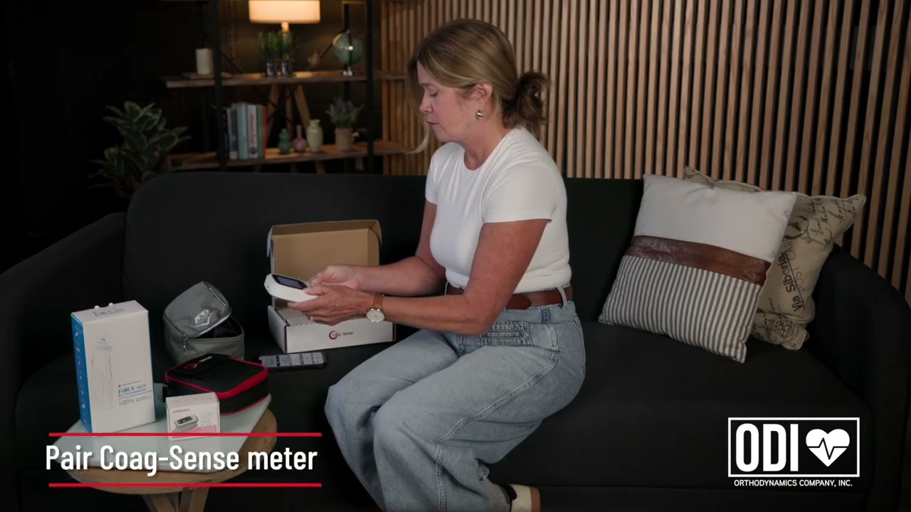 How to Pair Your Vital Signs & INR Device | ODI Inc. Patient Tutorial