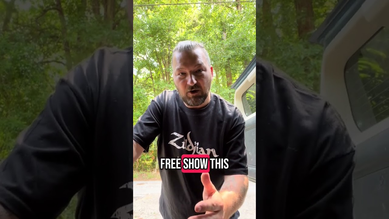 How you find your band before a show 