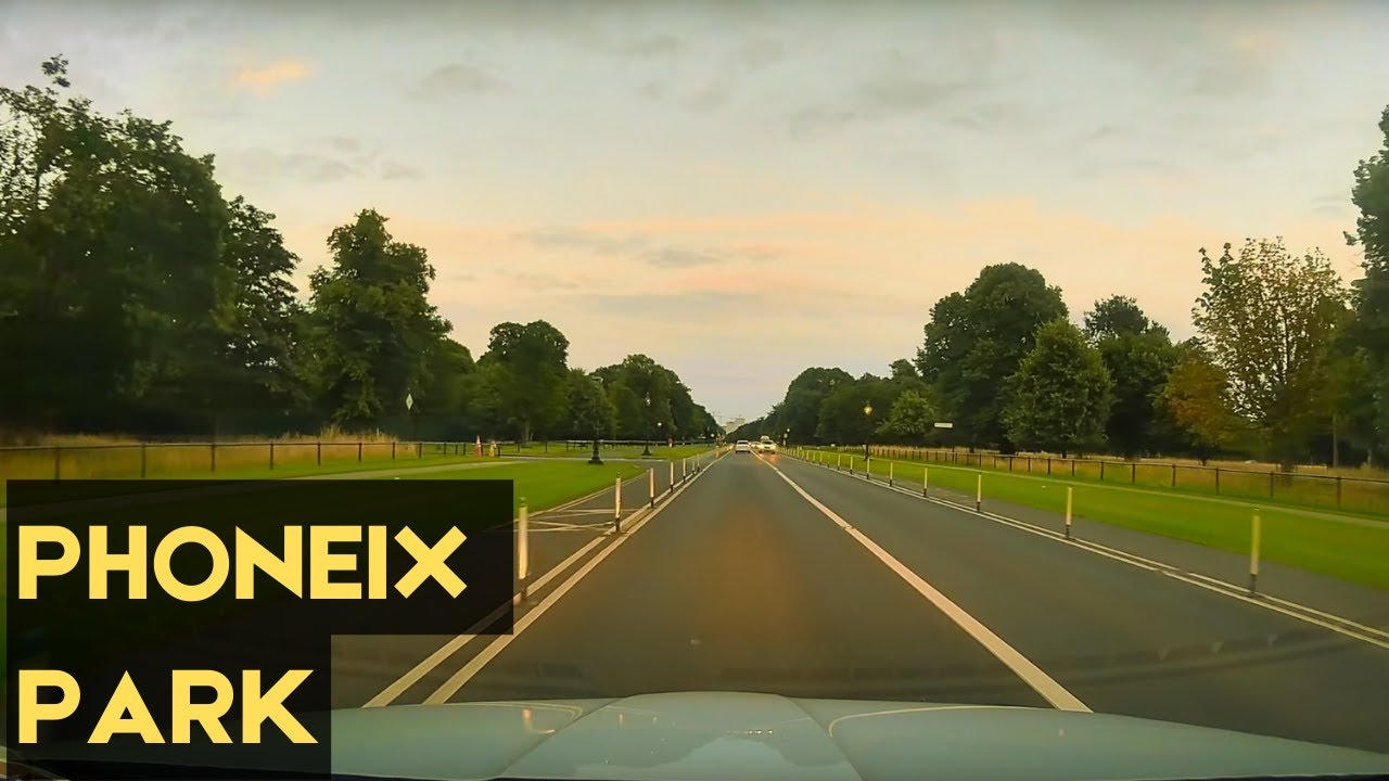 Dashcam Drive : Phoenix Park Sunset Drive