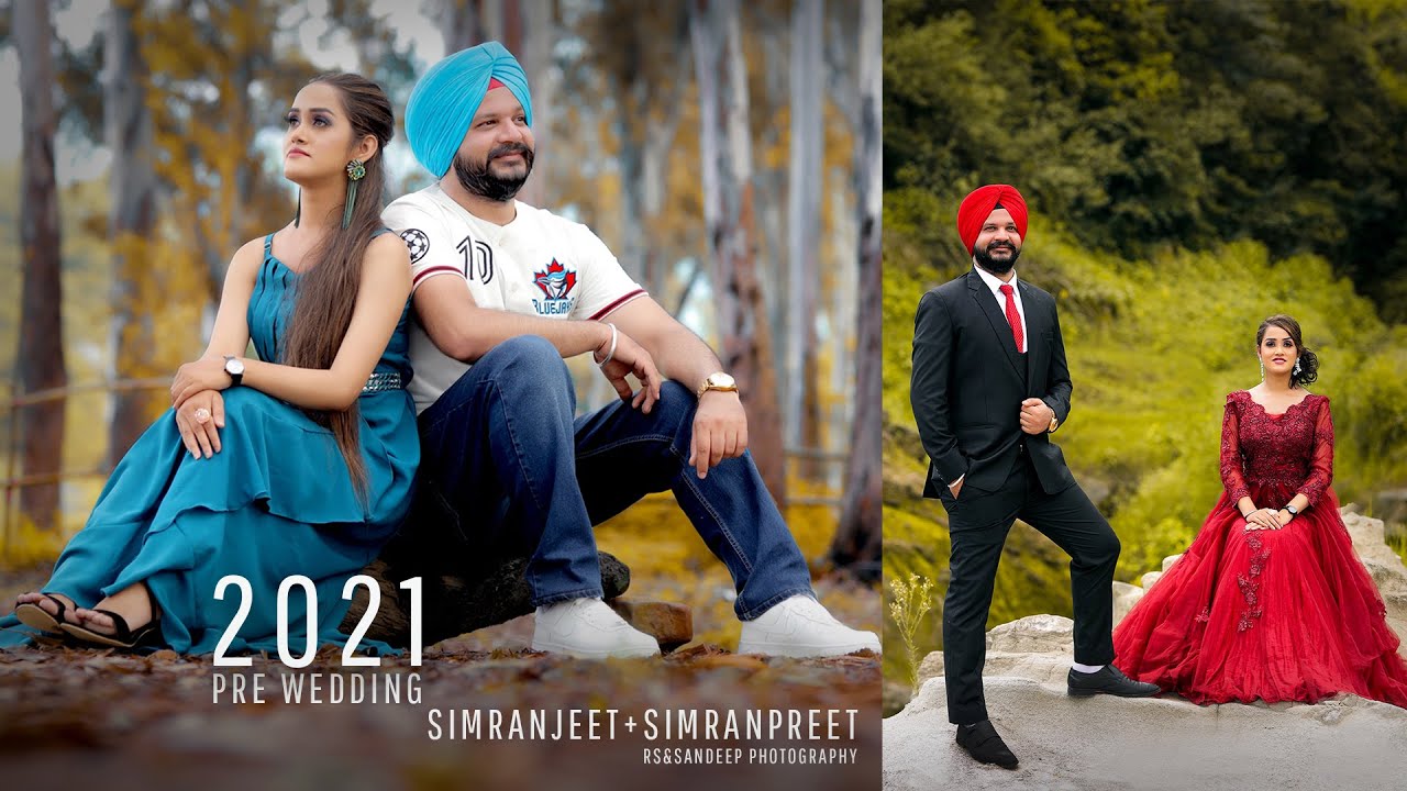 Simranjeet + Simranpreet || Latest ( Pre Wedding Video ) 2021 || Rs / Sandeep Photography ||