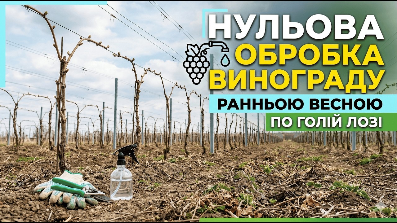 Нульова обробка винограду