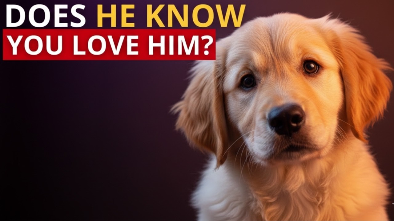 7 Signs Your Dog Actually KNOWS You Love Him