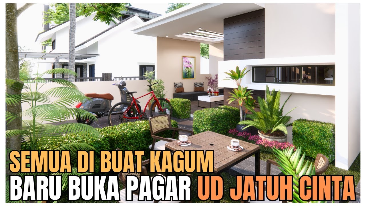 Rahasia Tersembunyi di Balik Rumah 7x15 yang punya Taman Depan Luas & dapur yang Aesthetic
