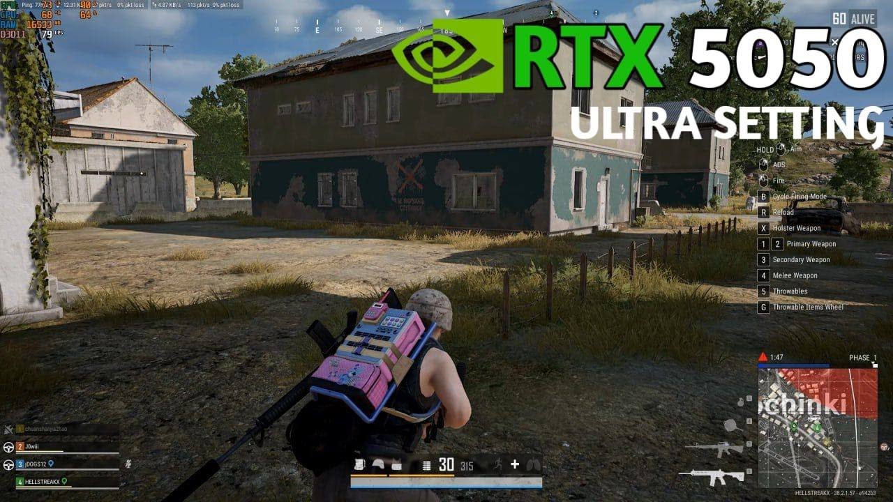 🔥 PUBG Benchmark | HP Victus RTX 5050 + i7-13th gen | Ultra Settings FPS Test