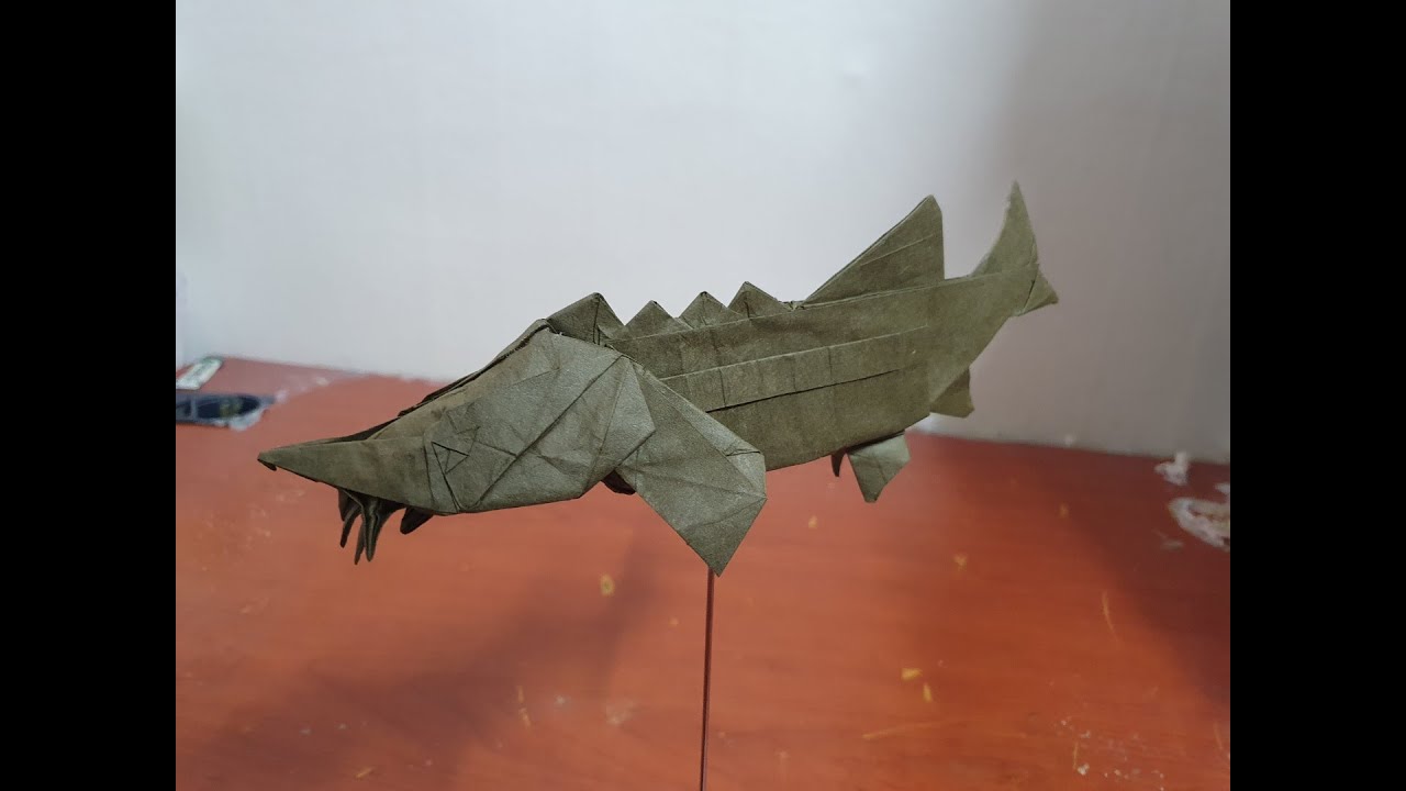 철갑상어 접기(sturgeon origami)