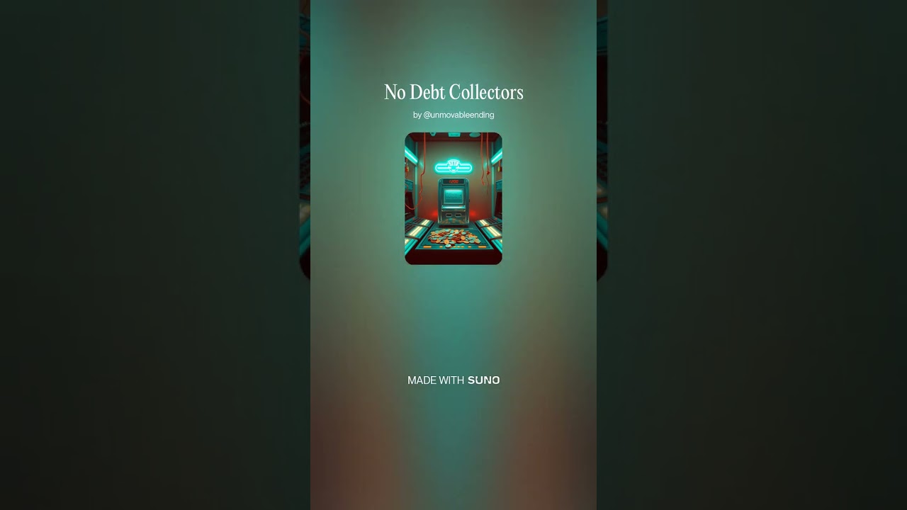 No Debt Collectors - Instrumental #AI​ #Song​ by #Suno #music​ #newmusic​