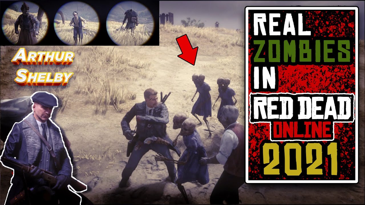 Arthur Shelby is Fighting With Zombies in Red Dead Redemption 2 Online 2021