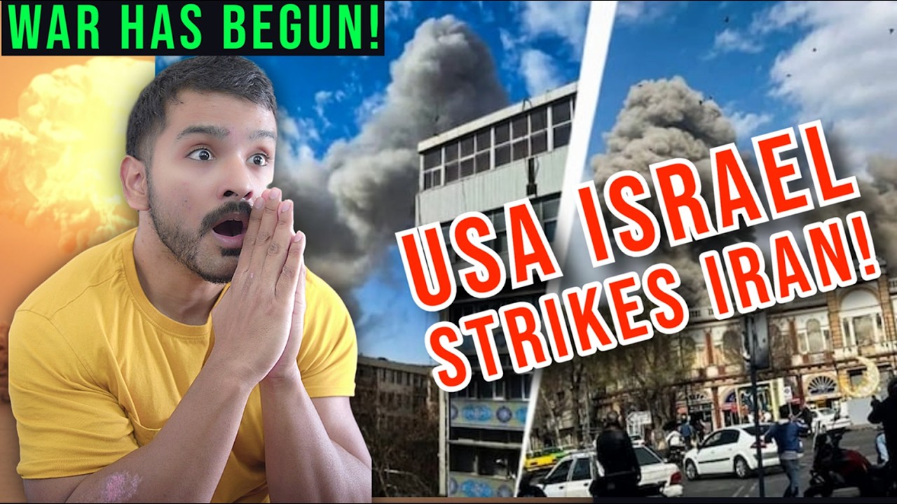 US & ISRAEL STARTS WAR WITH IRAN, EXPLOSIONS IN TEHRAN | CG Reacts