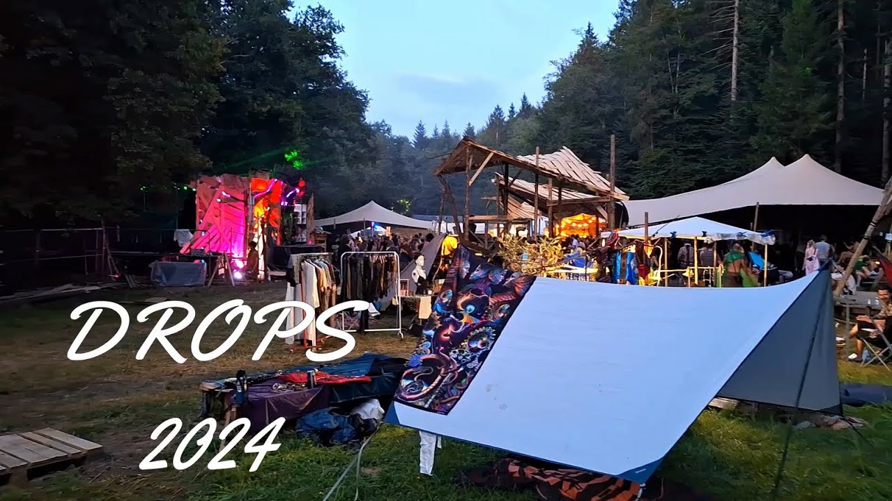 DROPS Festival by night 💜🕉🕉🕉✌