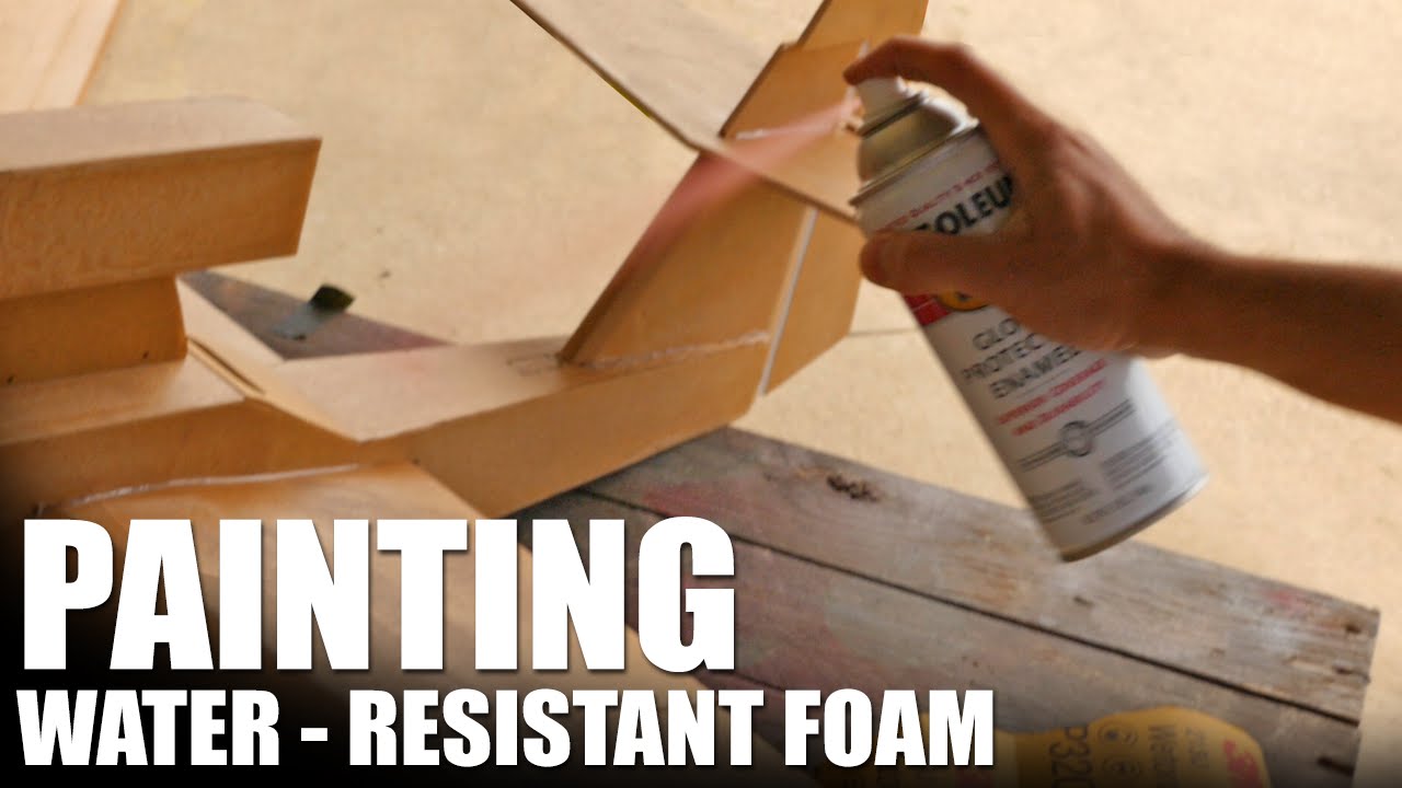 Painting Water-Resistant Foam | Flite Test