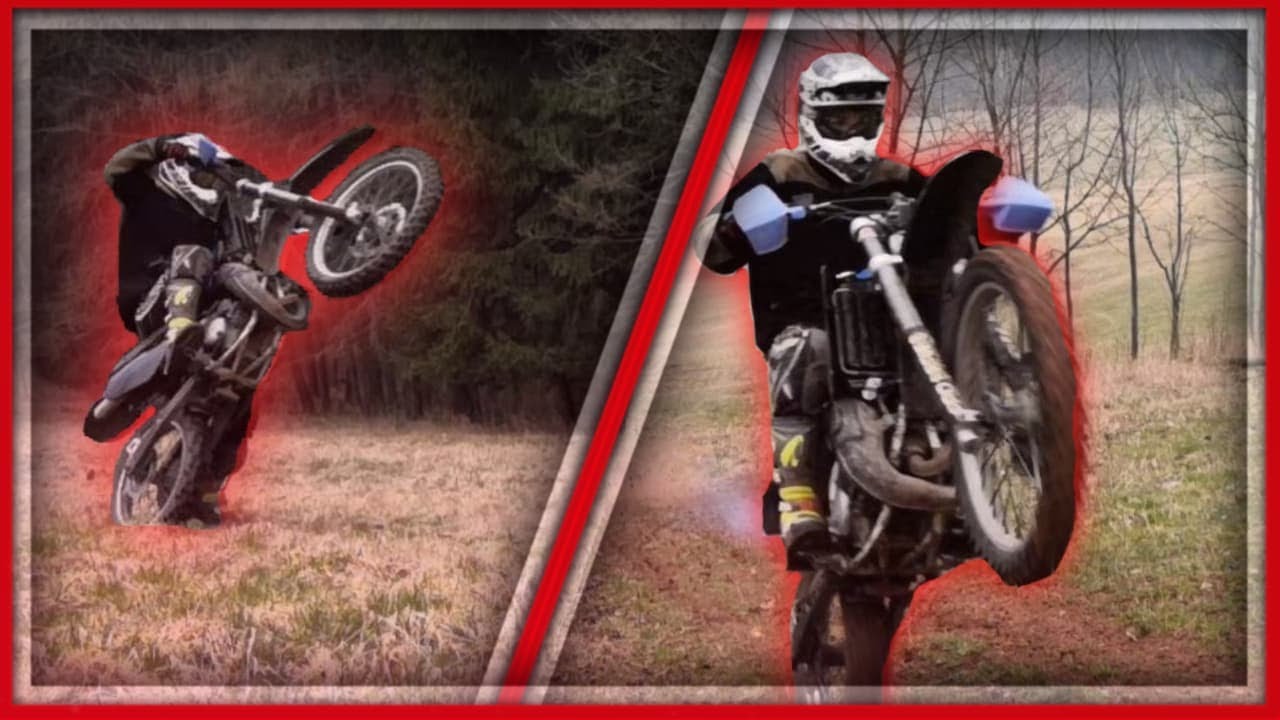 BiedaEnduro / pierwszy dzień wiosny Yamaha DT 125