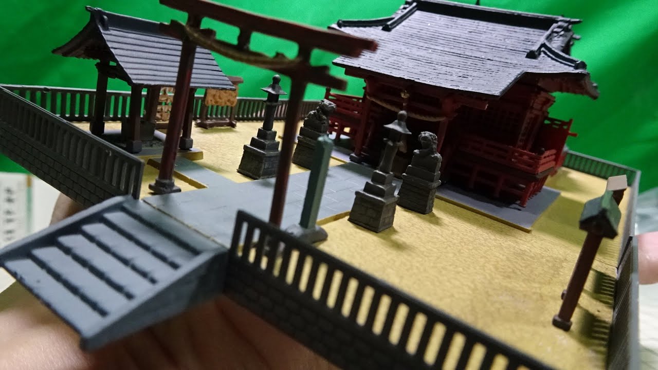 精巧な神社をこの手に！ トミーテック 建物コレクション 建コレ 161 神社B