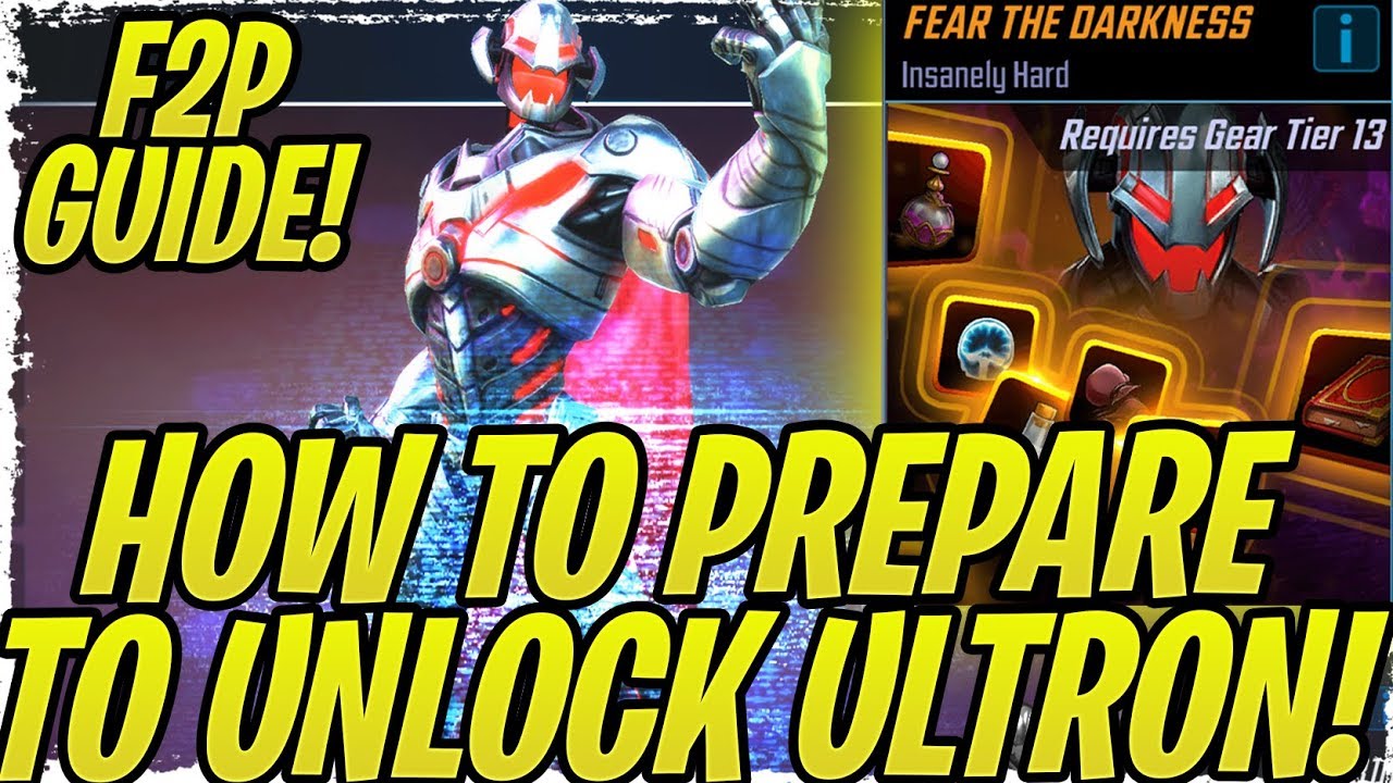 Руководство по фарму Альтрона! Как подготовиться к Fear the Darkness новичку/F2P | Marvel Strike ...