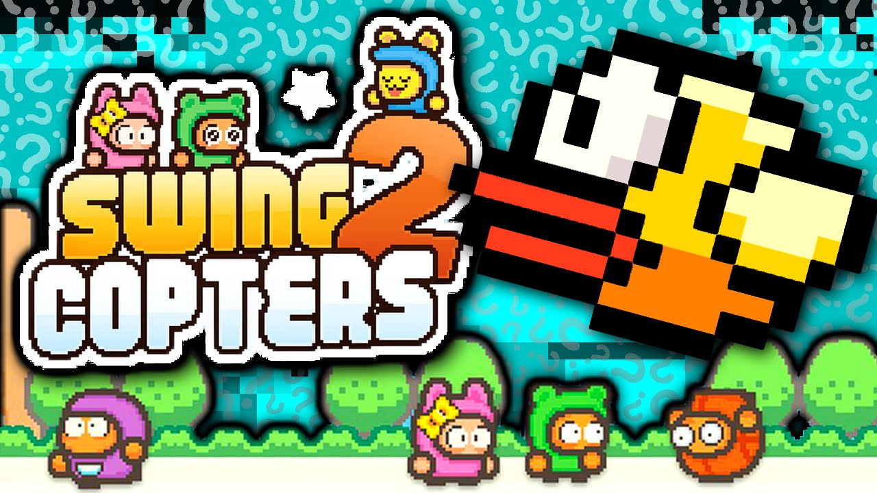 SWING COPTERS 2 :: ALL CHARACTERS! (iPad Gameplay Video)