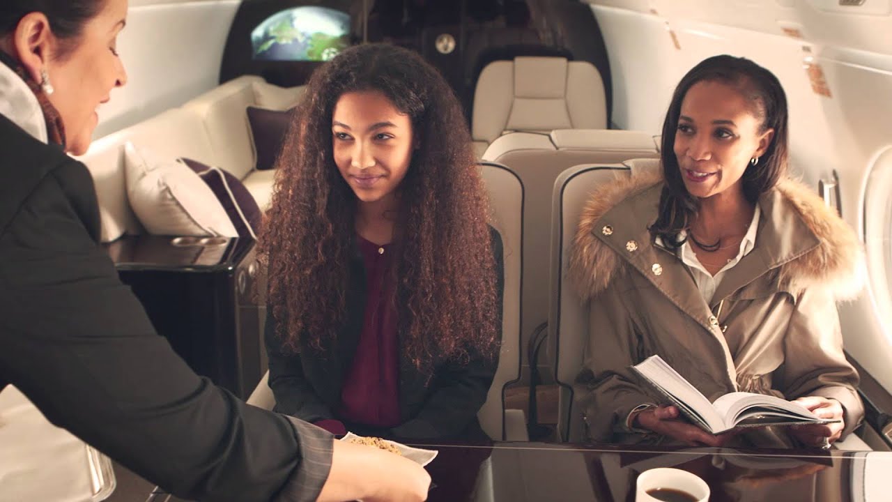 The Gulfstream G550 Cabin