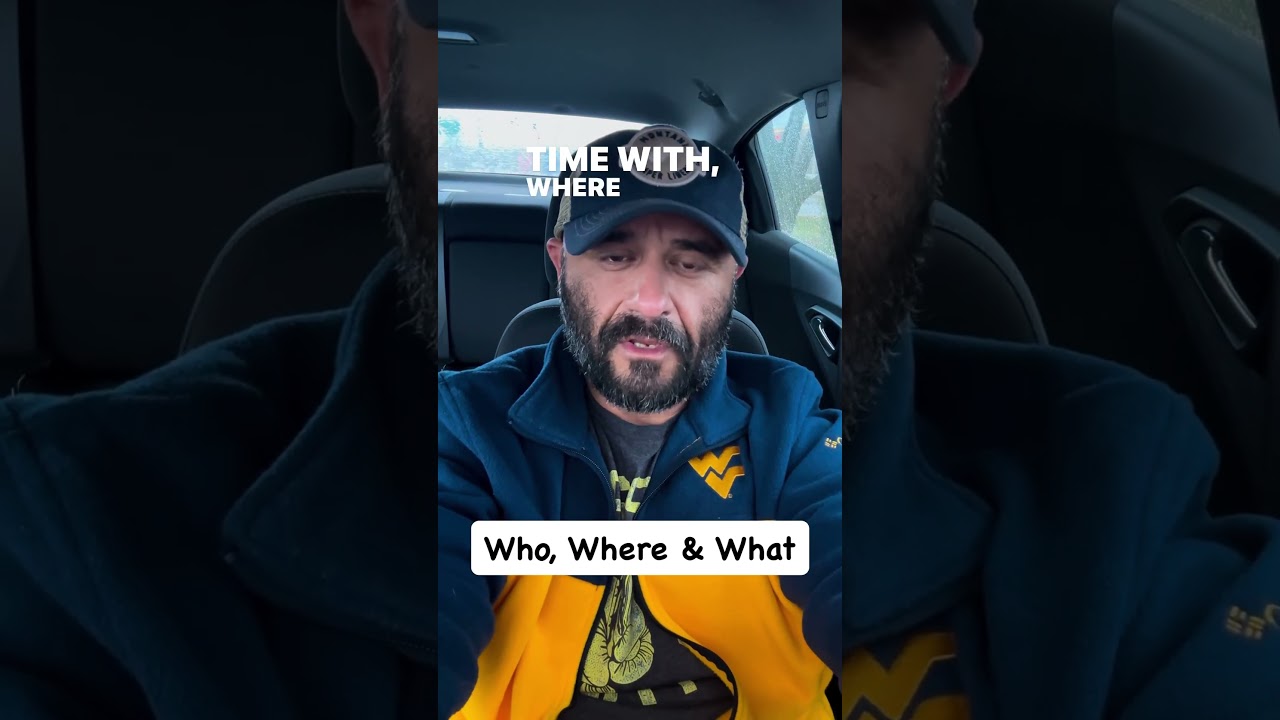 Who’s your who, where’s your where, and what’s your what?