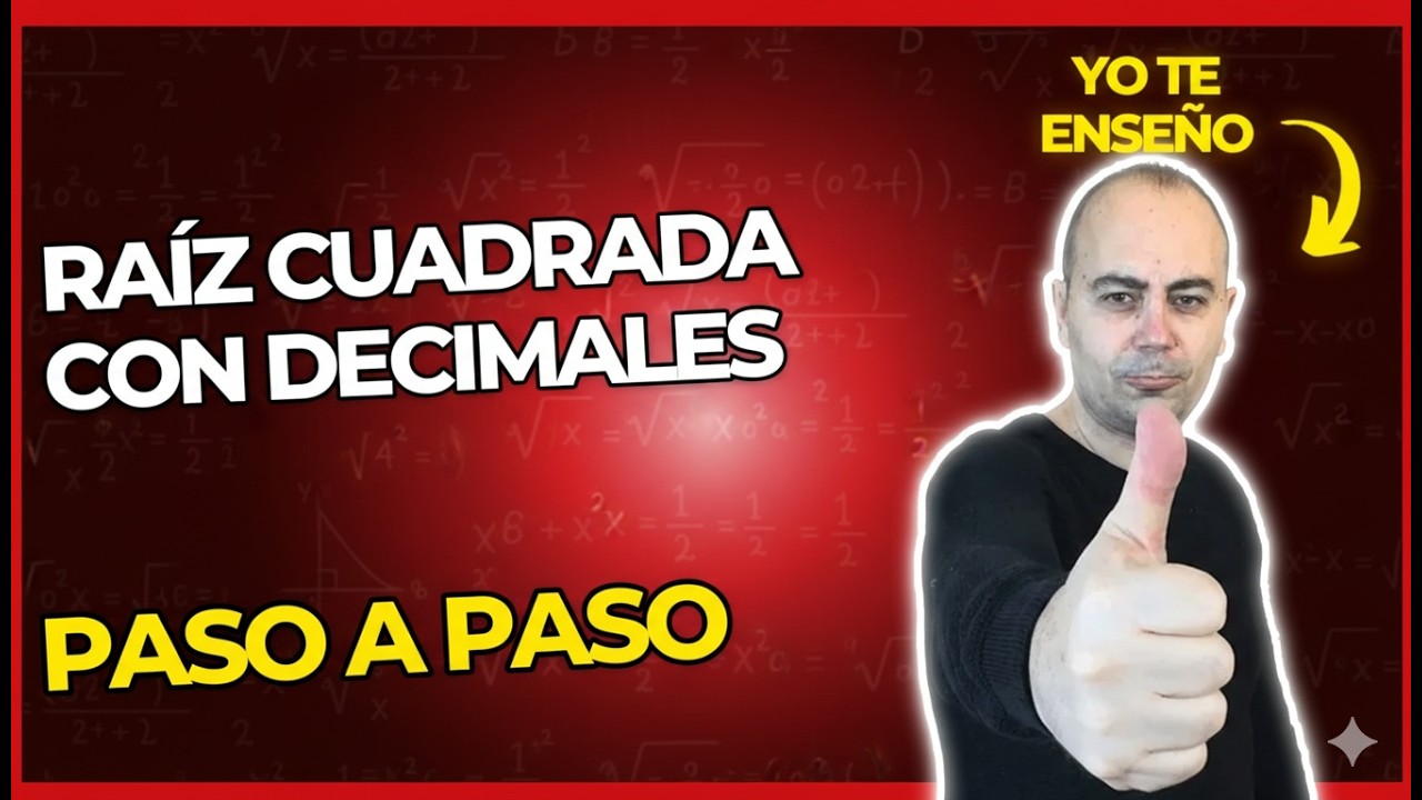 Raíz Cuadrada con Decimales ¡Aprende a Calcularla Fácilmente!