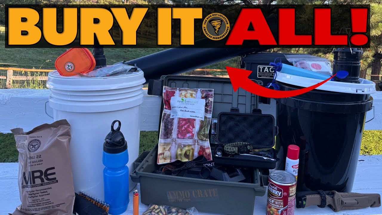 6 Types of Survival Caches: Building, Filling, and Burying