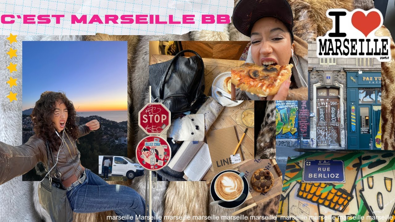 c Marseille bb (friperies, coffeshop, sunsets, musée, seule à Marseille)