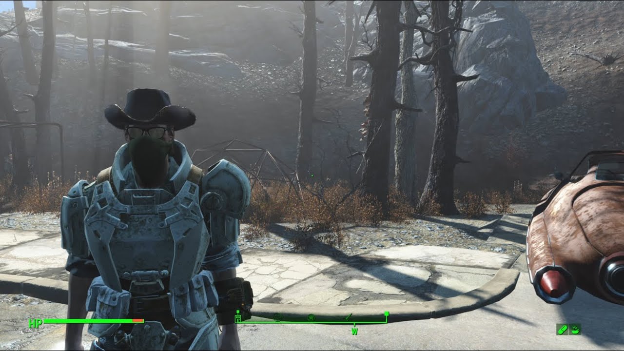 Fallout 4: Massachusetttes State House and Fiddler's Green Trailer Estates