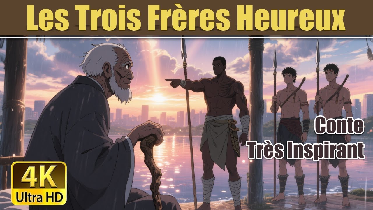 Les Trois Fr&egrave;res Heureux &bull; Conte Moral Africain &bull; Conte Et Vies