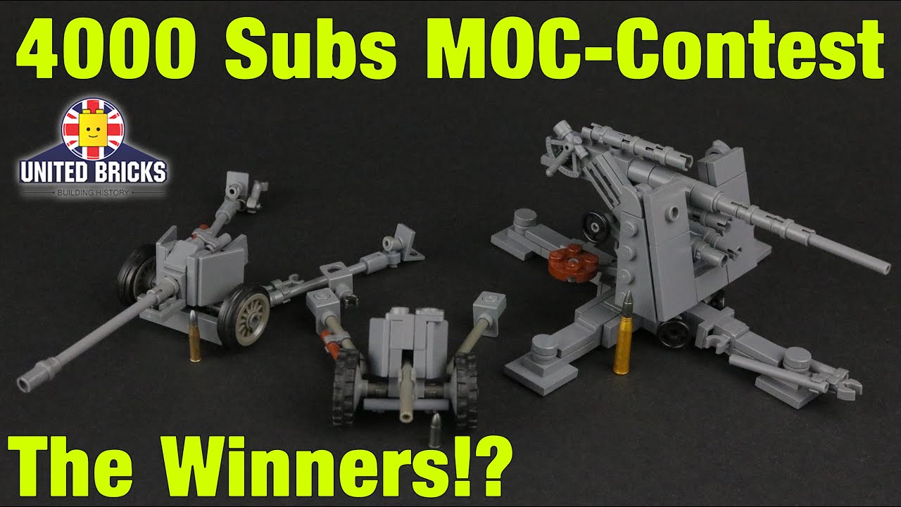 AUFLÖSUNG 4000 ABO-Special  I  LEGO WW2 MOC-Contest [4K] Dave Hill Bricks