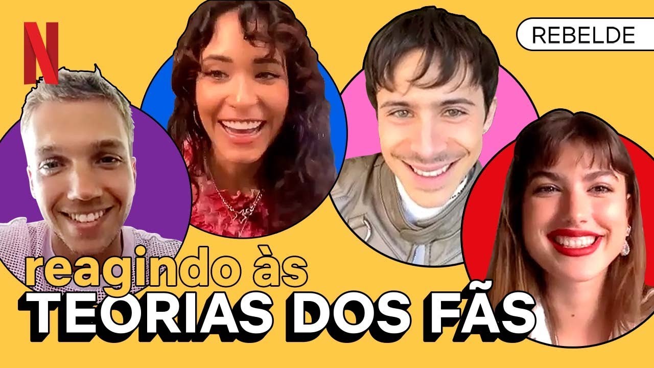 Elenco de Rebelde reage à teorias sedentas de fãs sobre a 2ª temporada | Netflix Brasil