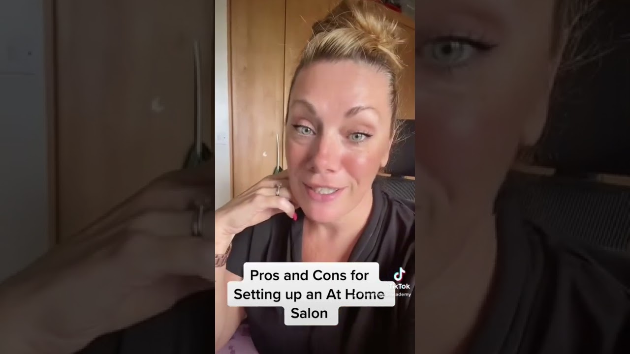 Pros and Cons to setting up an at home Salon