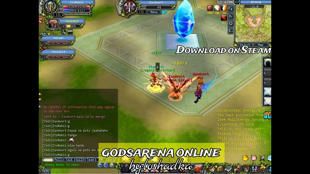 Godsarena Online 