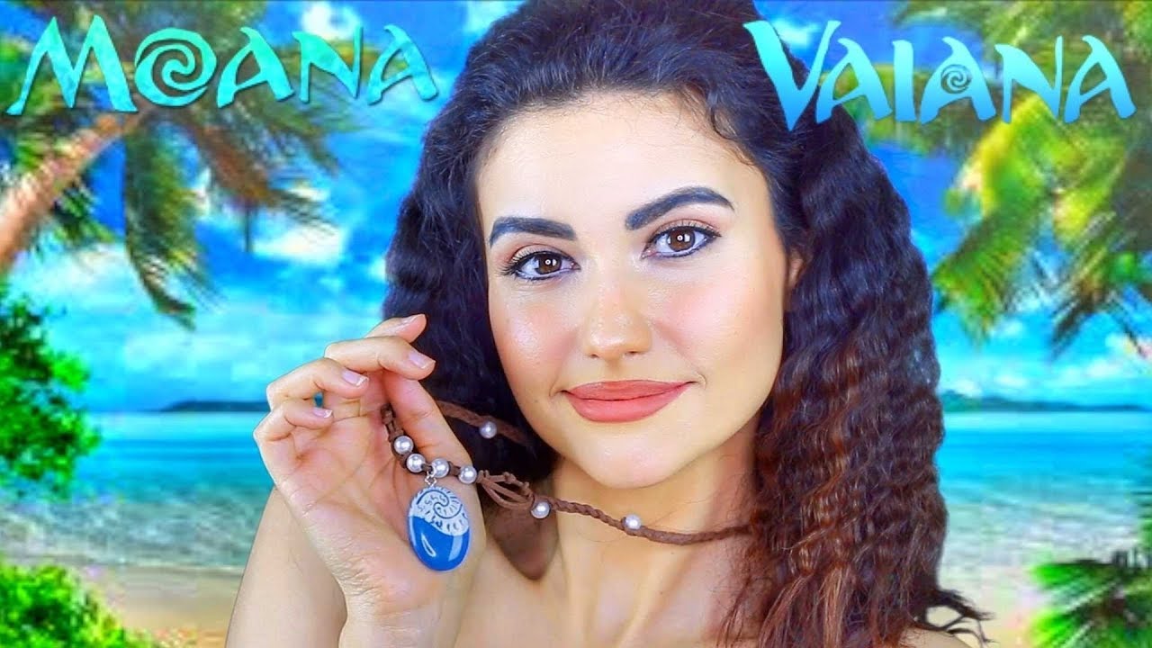 DISNEY MOANA/ VAIANA Makeup tutorial🐬