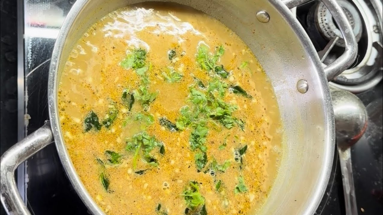 महाराष्ट्रीय कटाची आमटी आणि प्रोटीन सलाड | katachi amti | protein salad recipe #youtube 