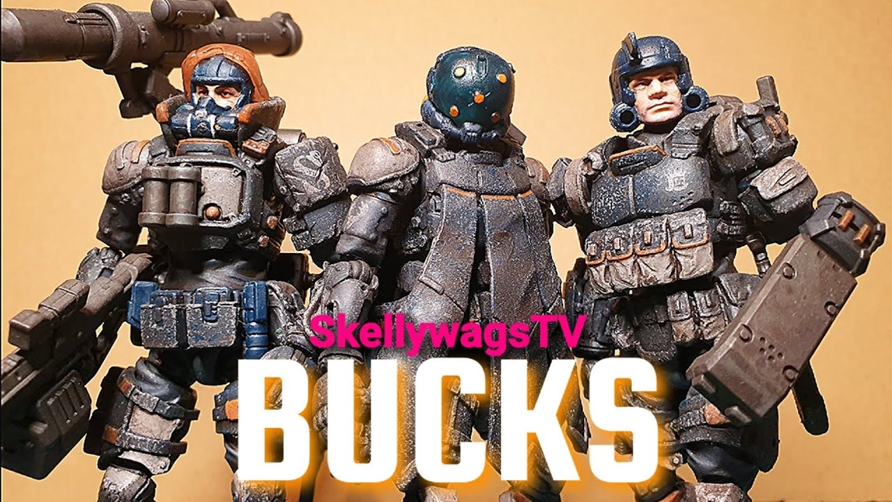 Acid Rain NEW Bucks Team King, Argus & Steel 1/18 triple review