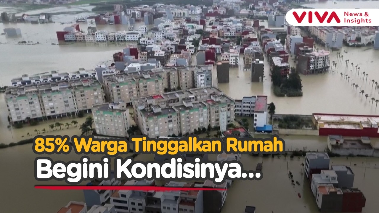Banjir Parah! Lebih dari 143.000 Orang Dievakuasi Akibat Hujan Ekstrem