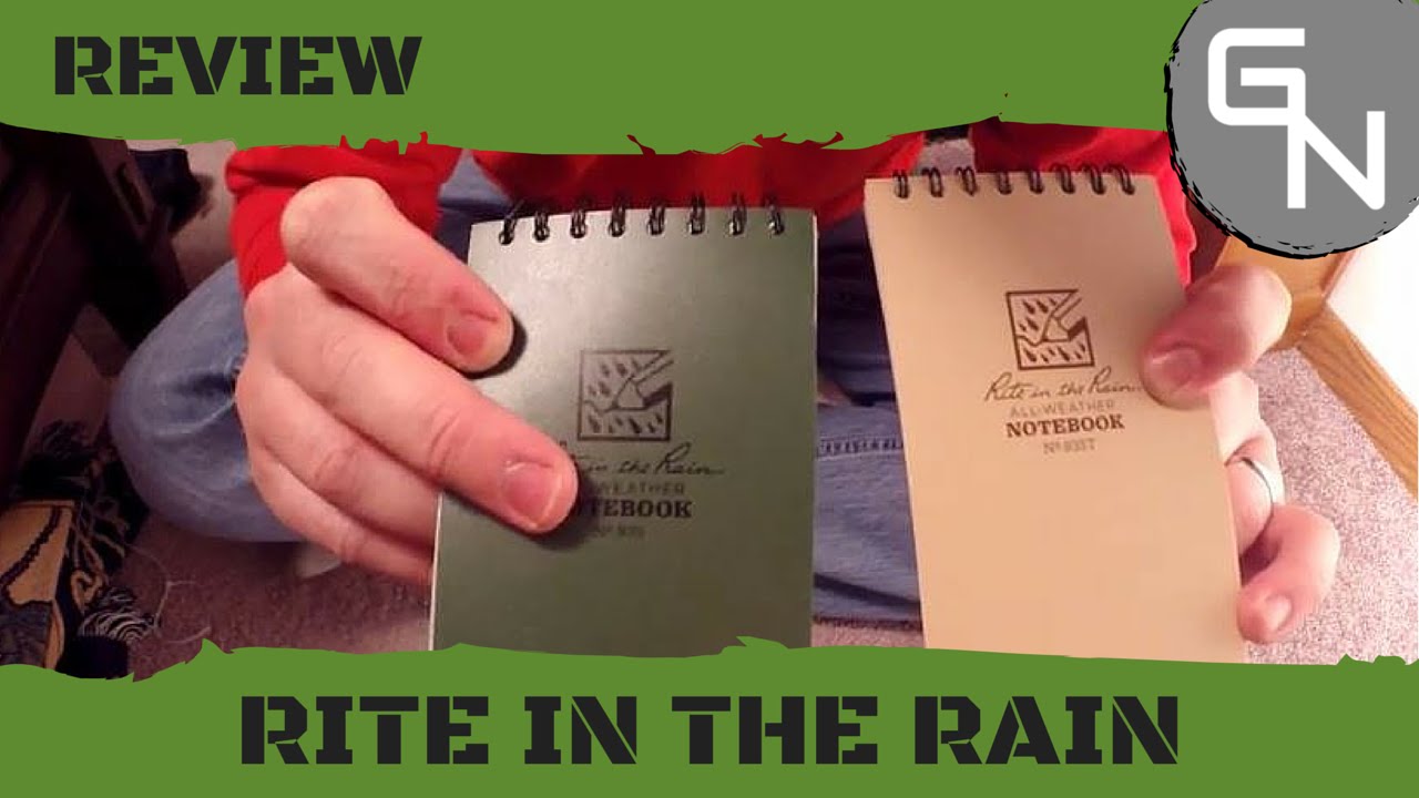 Rite in the Rain Notebooks Review