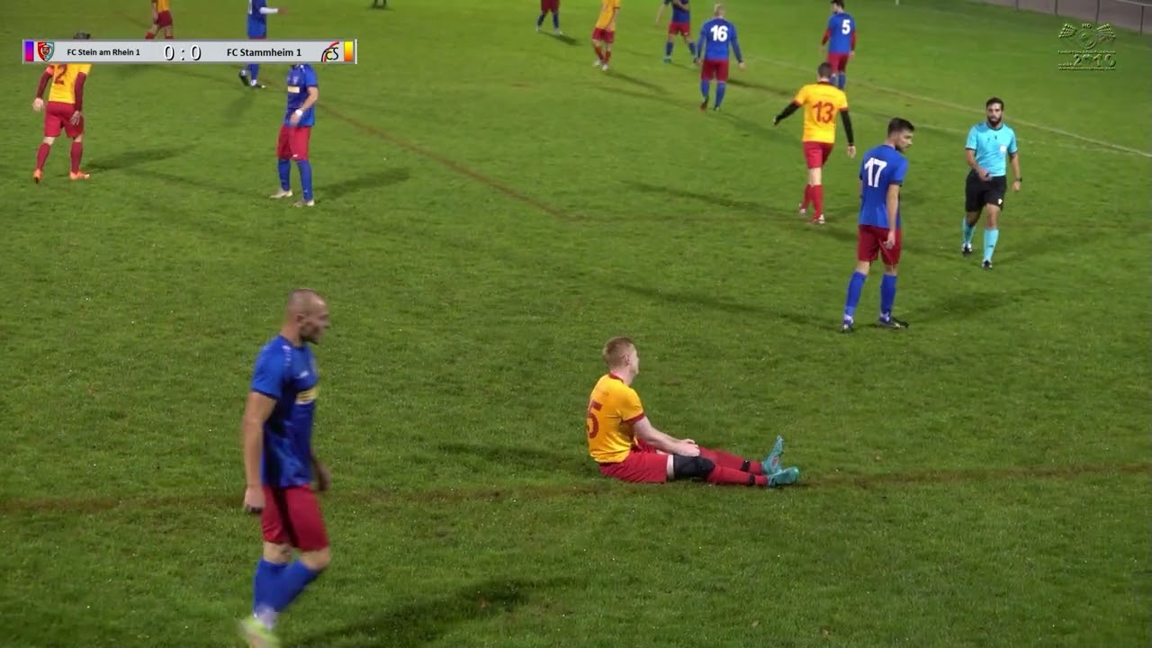 27.10.2022 Meisterschaft FC Stein am Rhein 1 gegen FC Stammheim 1