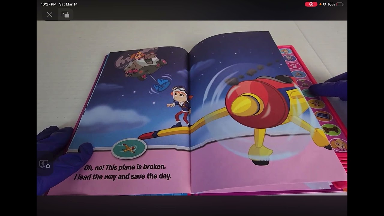 Paw patrol I am ready to read with skye read story