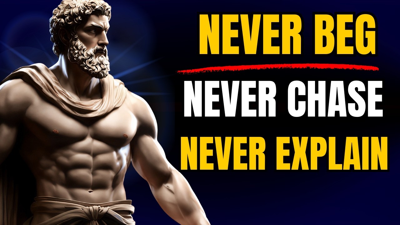 NEVER Chase, NEVER Beg, NEVER Explain – YOUR SILENCE BECOME YOUR SUPERPOWER | STOICISM