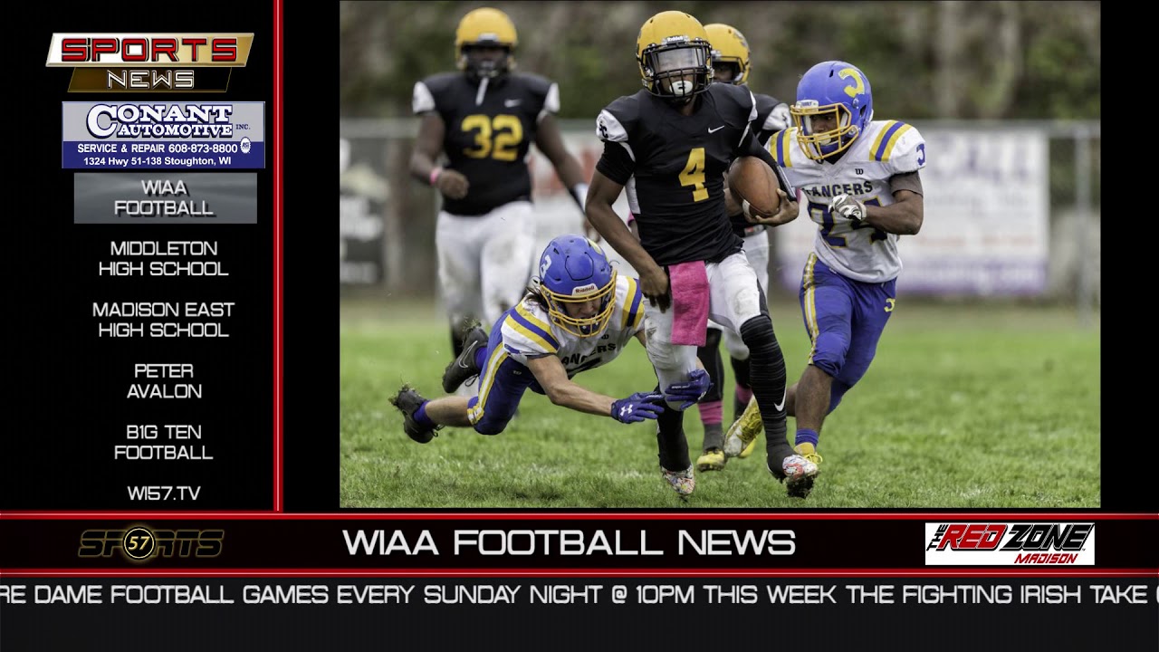 WI57 | The Sports News | Supercharge Foods WIAA Football News | 11-11-18