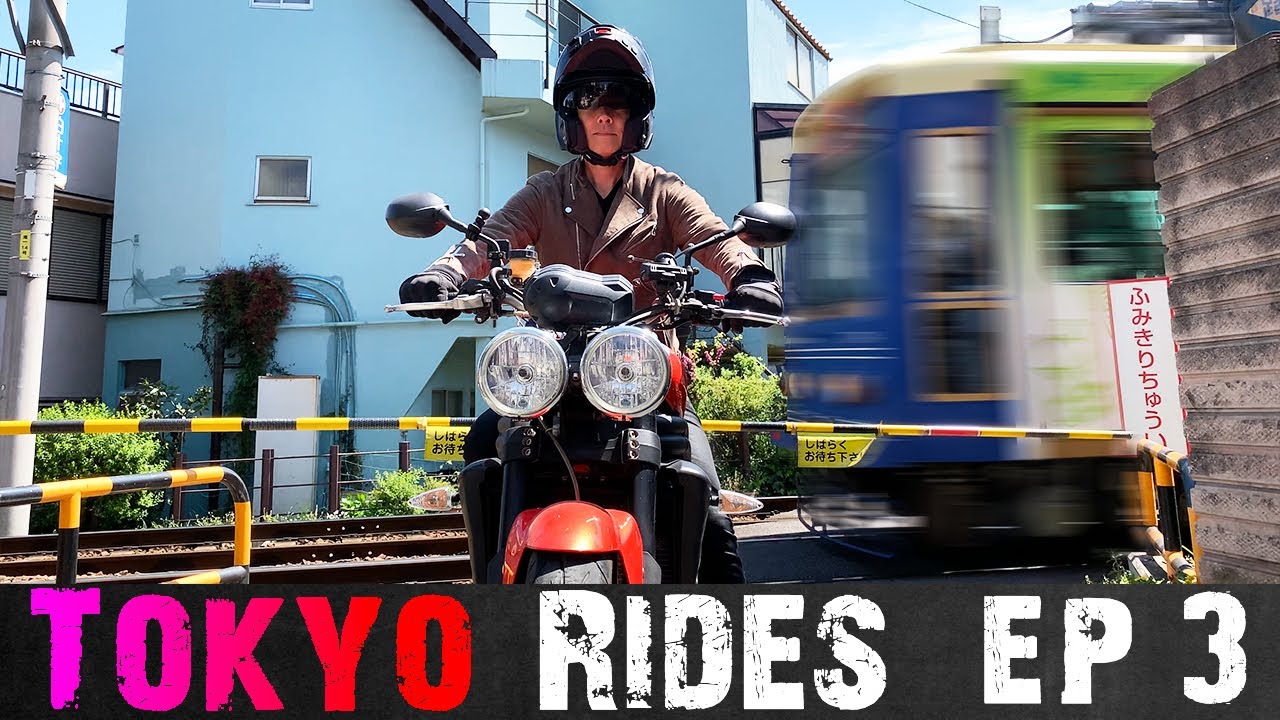 Tokyo Motorcycle Rides EP 3 | Remote Controls and Meat Pies and Uber Eats | Riding my Speed Triple