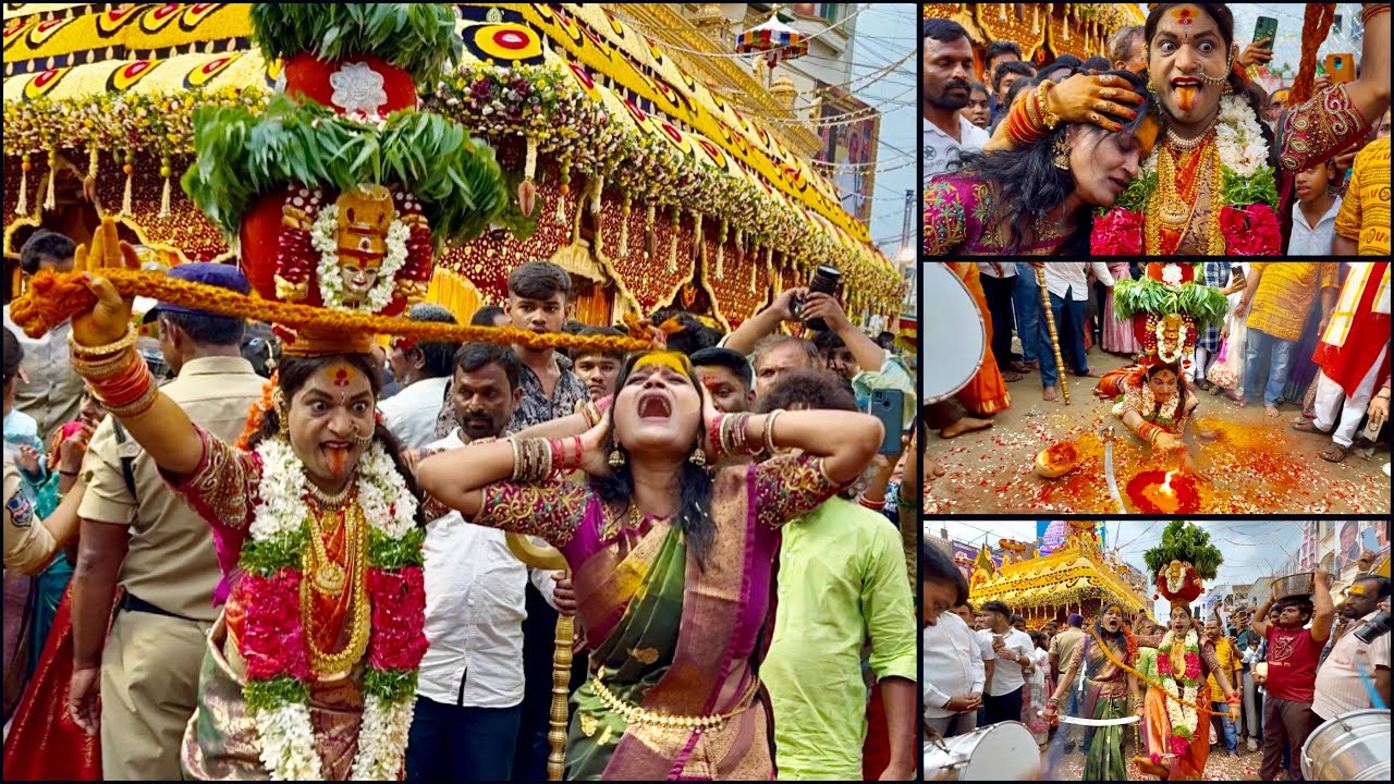 Lal Darwaza Bonalu 2025 | Bonam Rakesh Sigam 2025 | Old City Lal Darwaza Bonalu Hyderabad#bonalu2025