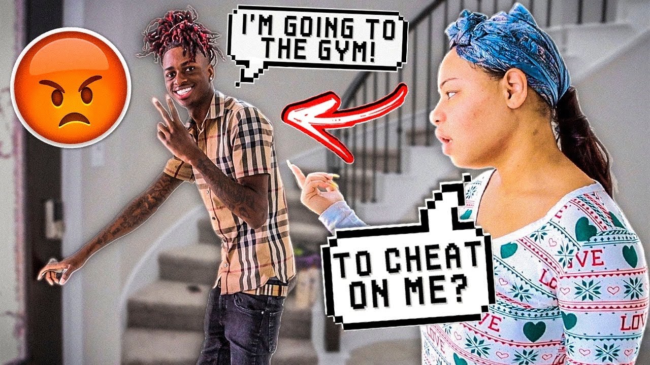 Getting Fully DRESSED For The GYM Prank On My Girlfriend! *She Went CRAZY!*