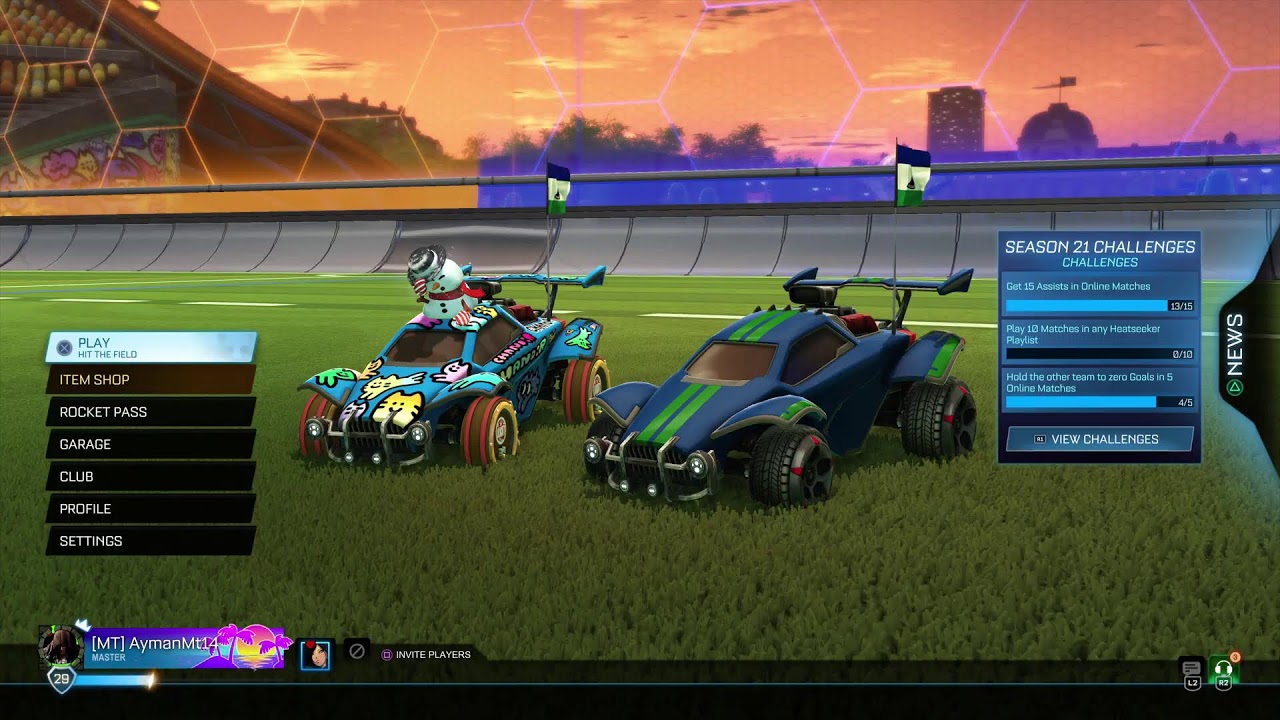 Rocket league ps4 pro