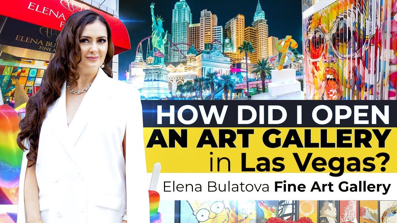 The amazing TRUE STORY behind Fine Art Gallery in Las Vegas. Elena Bulatova