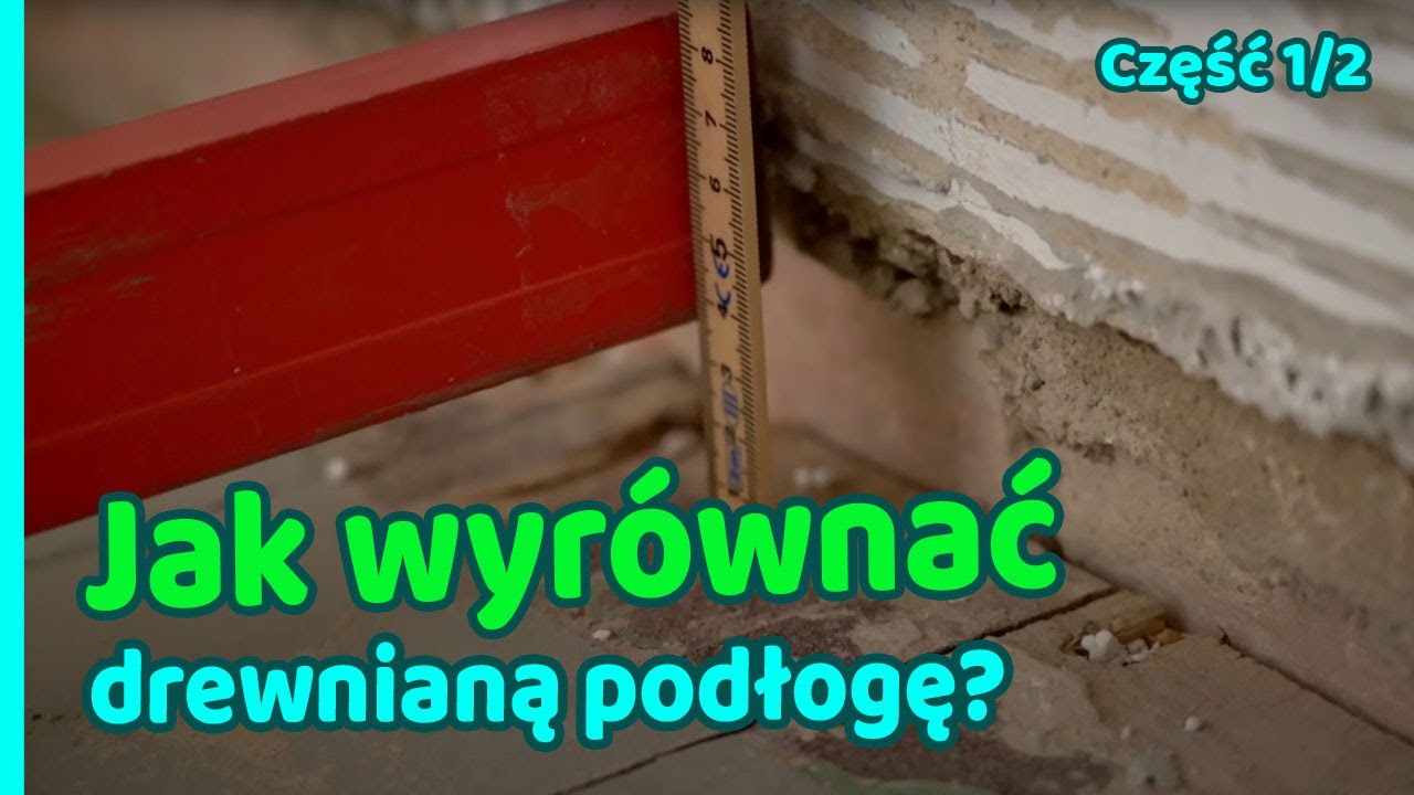 Prostowanie podłogi na stropie drewnianym cz.1 - Remont starego domu